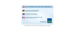 Desktop Screenshot of blauwasser.eu